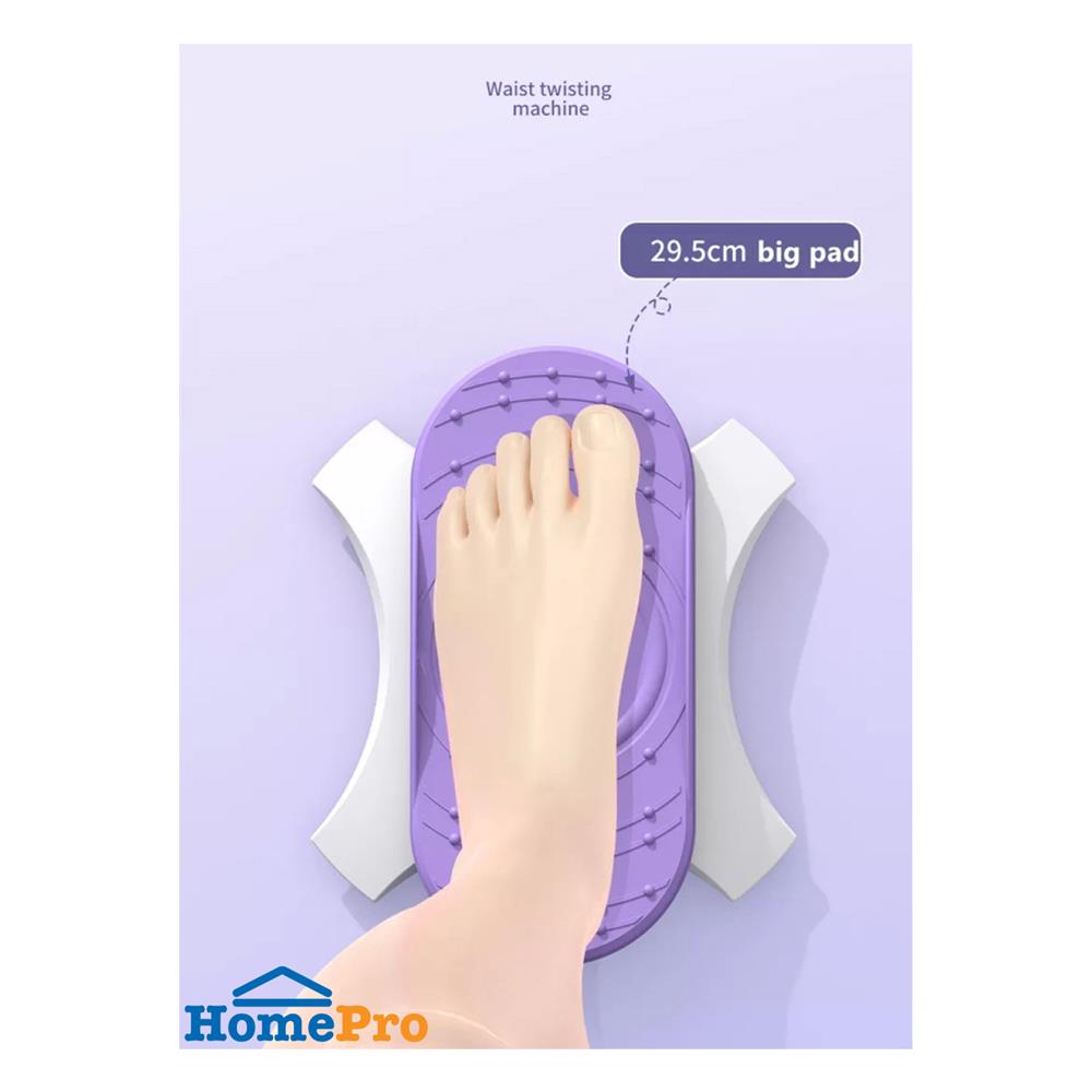 จานหมุนออกกำลังกาย N-ACTIVE TWIST AND SHAPE สีม่วง