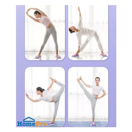 จานหมุนออกกำลังกาย N-ACTIVE TWIST AND SHAPE สีม่วง_6