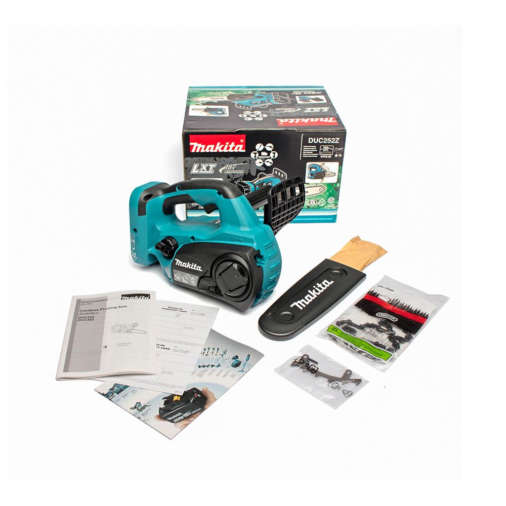 เลื่อยโซ่ไร้สาย (เฉพาะตัวเครื่อง) MAKITA DUC252Z LION 36 โวลต์ 10 นิ้ว