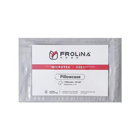 ปลอกหมอนหนุน FROLINA ASSORTED COLORS สีเทา_3