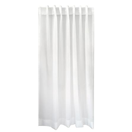 ผ้าม่านโปร่งซ่อนหู HOME LIVING STYLE BASIE 130X160 ซม. สีขาว