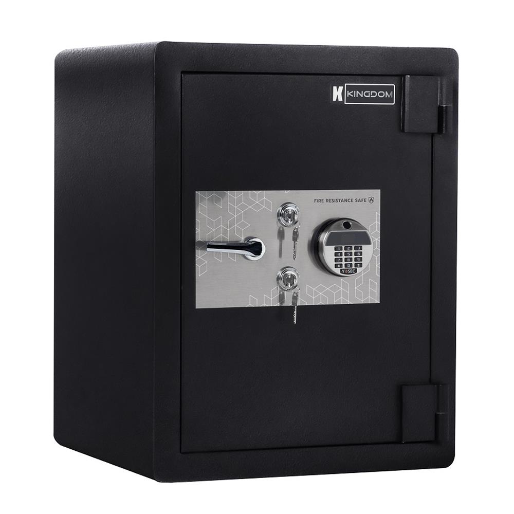 ตู้นิรภัยอิเล็กทรอนิกส์ KINGDOM CVX175B สีดำ