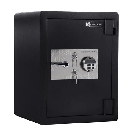 ตู้นิรภัยอิเล็กทรอนิกส์ KINGDOM CVX175B สีดำ_2