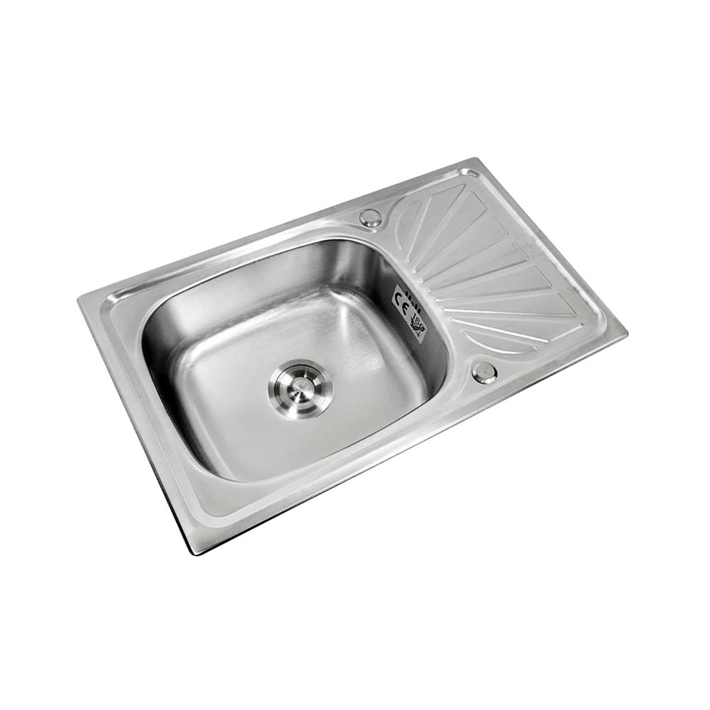 ซิงค์ฝัง 1 หลุม 1 ที่พัก TECNOSTAR TNS 754517 เงิน