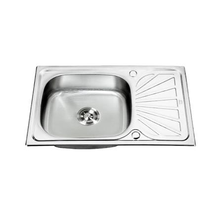 ซิงค์ฝัง 1 หลุม 1 ที่พัก TECNOSTAR TNS 754517 เงิน