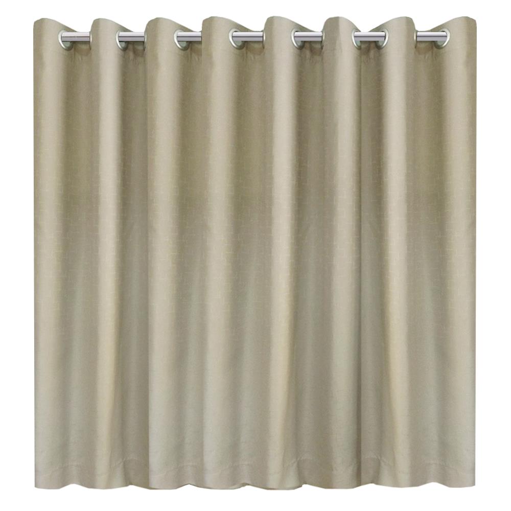 ผ้าม่าน EYELET HOME LIVING STYLE PLUSO UV 270X220 ซม. สีน้ำตาล