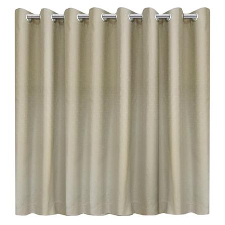 ผ้าม่าน EYELET HOME LIVING STYLE PLUSO UV 270X220 ซม. สีน้ำตาล_0