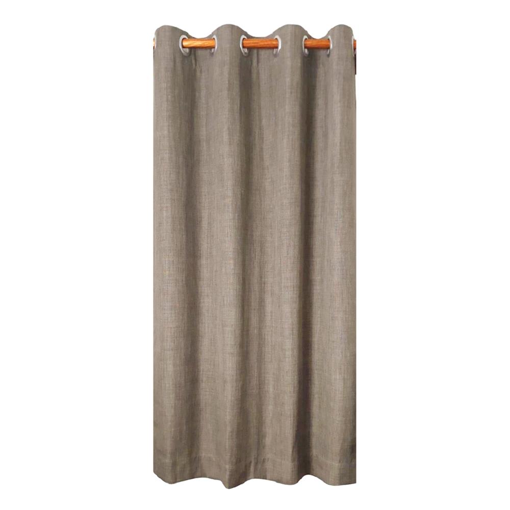 ผ้าม่าน EYELET HOME LIVING STYLE GRAINO UV 130X160 ซม. สีน้ำตาล_1