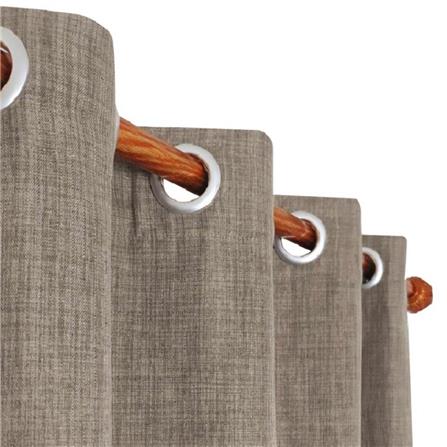 ผ้าม่าน EYELET HOME LIVING STYLE GRAINO UV 130X160 ซม. สีน้ำตาล_2