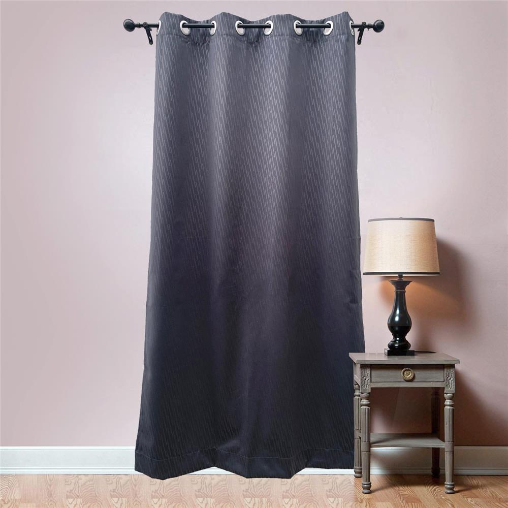 ผ้าม่าน EYELET HOME LIVING STYLE SLANTO UV 130X220 ซม. สีเทา