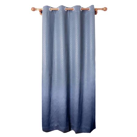 ผ้าม่าน EYELET HOME LIVING STYLE KOLL UV 130X220 ซม. สีเทา_1