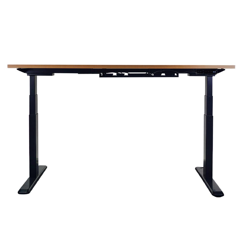 โต๊ะปรับระดับไฟฟ้า WORKSCAPE WDH-00011 180 ซม. สีคาปูชิโน่/ดำ