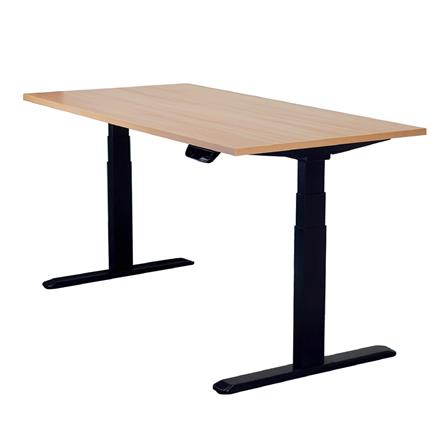 โต๊ะปรับระดับไฟฟ้า WORKSCAPE WDH-00011 180 ซม. สีคาปูชิโน่/ดำ