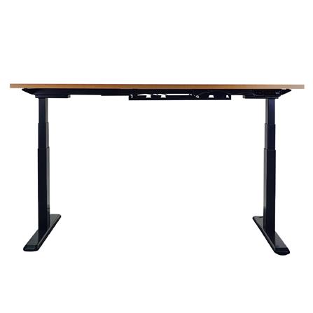 โต๊ะปรับระดับไฟฟ้า WORKSCAPE WDH-00011 180 ซม. สีคาปูชิโน่/ดำ_4