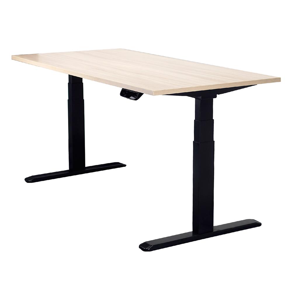 โต๊ะปรับระดับไฟฟ้า WORKSCAPE WDH-00011 180 นิ้ว สีลาเต้/ดำ