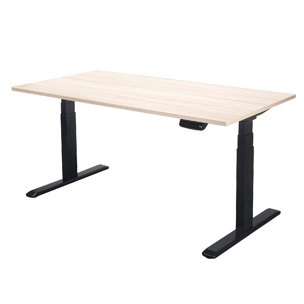โต๊ะปรับระดับไฟฟ้า WORKSCAPE WDH-00011 180 นิ้ว สีลาเต้/ดำ