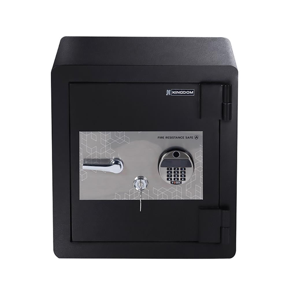 ตู้นิรภัยอิเล็กทรอนิกส์ KINGDOM CVX110B สีดำ