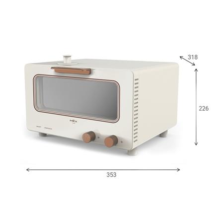 เตาอบเล็กแมนนวล MEX YURI101SC 10 ลิตร_5