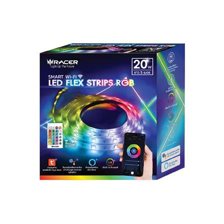 ไฟเส้น LED RACER SMART WI-FI LED FLEX STRIPS 20 วัตต์ RGB 5 เมตร_3