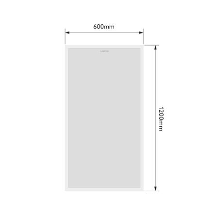 โคมติดลอย LED LAMPTAN PANEL MAX 60 วัตต์ 60x120 ซม. DAYLIGHT_7