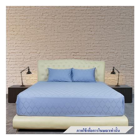ชุดผ้าปูที่นอน 3.5 ฟุต 2 ชิ้น SYNDA VASTNESSA สี BLUE