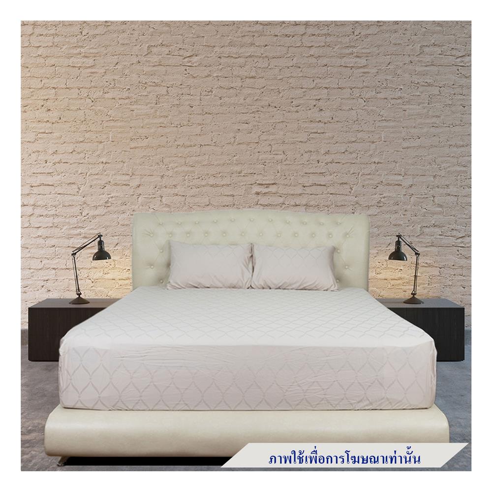 ชุดผ้าปูที่นอน 3.5 ฟุต 2 ชิ้น SYNDA VASTNESSA สี BEIGE