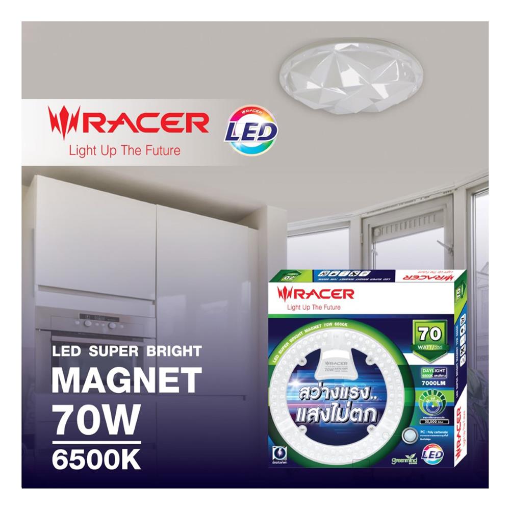 หลอด LED RACER SUPER BRIGHT MAGNET 70 วัตต์ DAYLIGHT