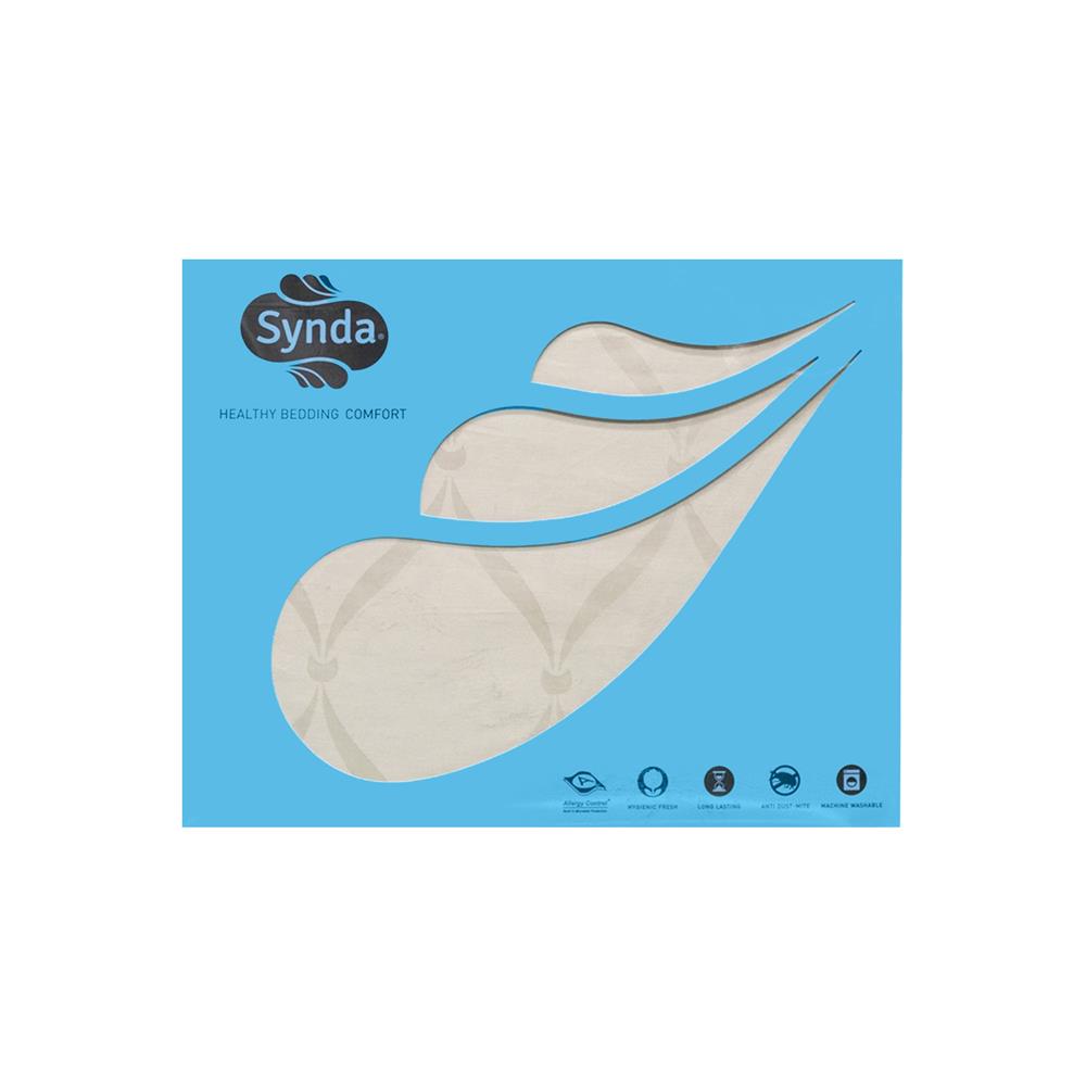 ชุดผ้าปูที่นอน 6 ฟุต 3 ชิ้น SYNDA VASTNESSA สี BEIGE