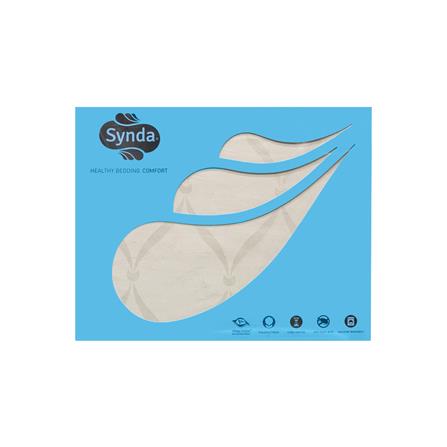 ชุดผ้าปูที่นอน 6 ฟุต 3 ชิ้น SYNDA VASTNESSA สี BEIGE_3