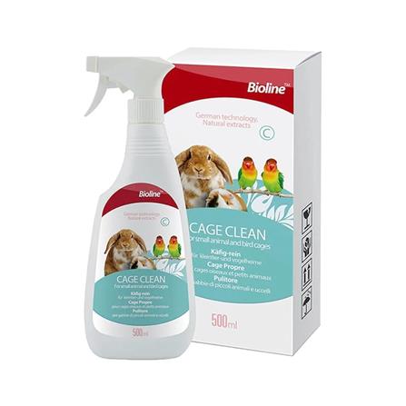 สเปรย์ล้างกรงสัตว์เลี้ยง BIOLINE CAGE CLEAN 500 มล.
