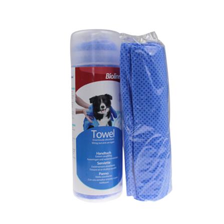 ผ้าเช็ดตัวสัตว์เลี้ยง BIOLINE TOWEL 66X43 ซม.