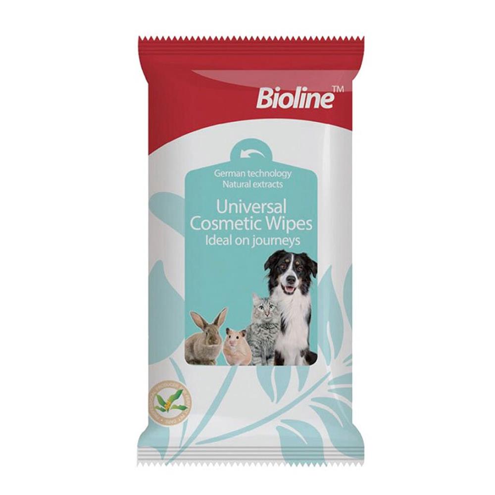 ผ้าเช็ดตาและหู BIOLINE COSMETIC WIPES SACHET 10 ชิ้น