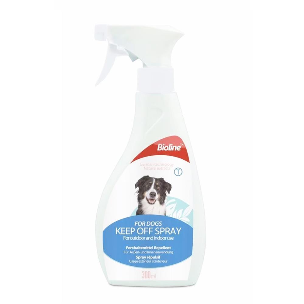 สเปรย์จำกัดพื้นที่หมา BIOLINE KEEP OFF DOG 300 มล.