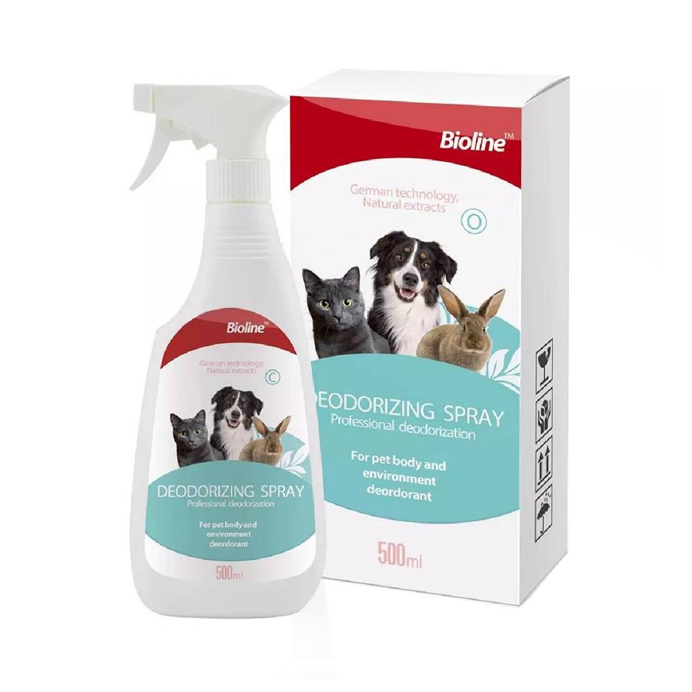 สเปรย์ฆ่าเชื้อดับกลิ่น BIOLINE DEODORIZING 500 มล.