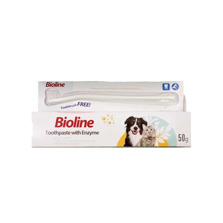 ยาสีฟันสำหรับสัตว์เลี้ยง BIOLINE ENZYME 50 ก.