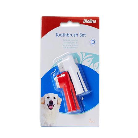 แปรงสีฟันสวมนิ้ว BIOLINE FINGER CLEANER 2 ชิ้น