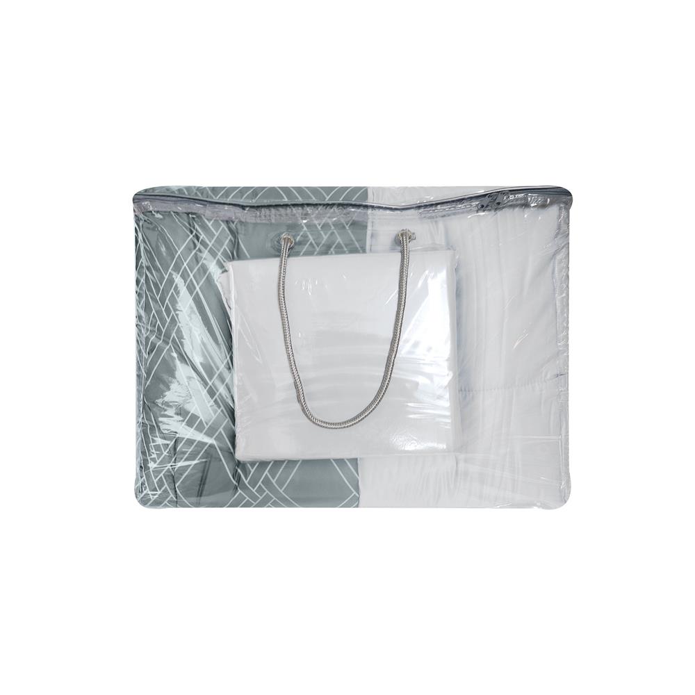 ชุดผ้าปูที่นอน 5 ฟุต 6 ชิ้น HOME LIVING STYLE JUNIPER สีเขียว