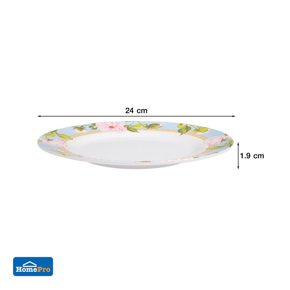 จานเมลามีนตื้น 9.5 นิ้ว KECH BEVERLY