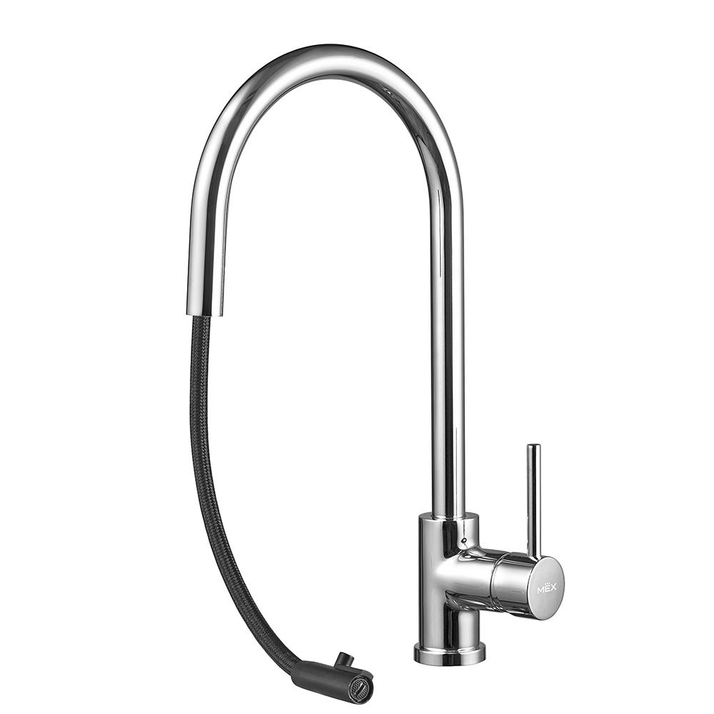 ก๊อกซิงค์ผสมติดบนเคาน์เตอร์ MEX 9318-D6