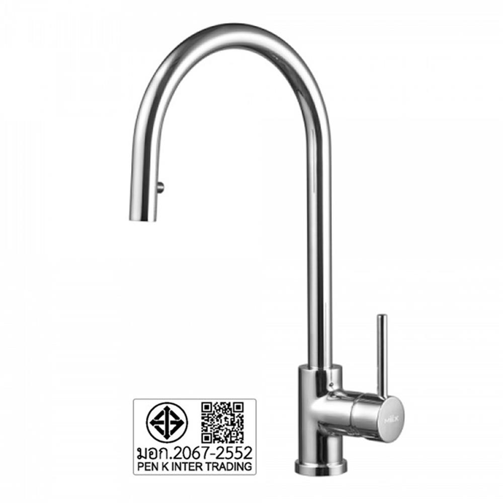 ก๊อกซิงค์ผสมติดบนเคาน์เตอร์ MEX 9318-D6