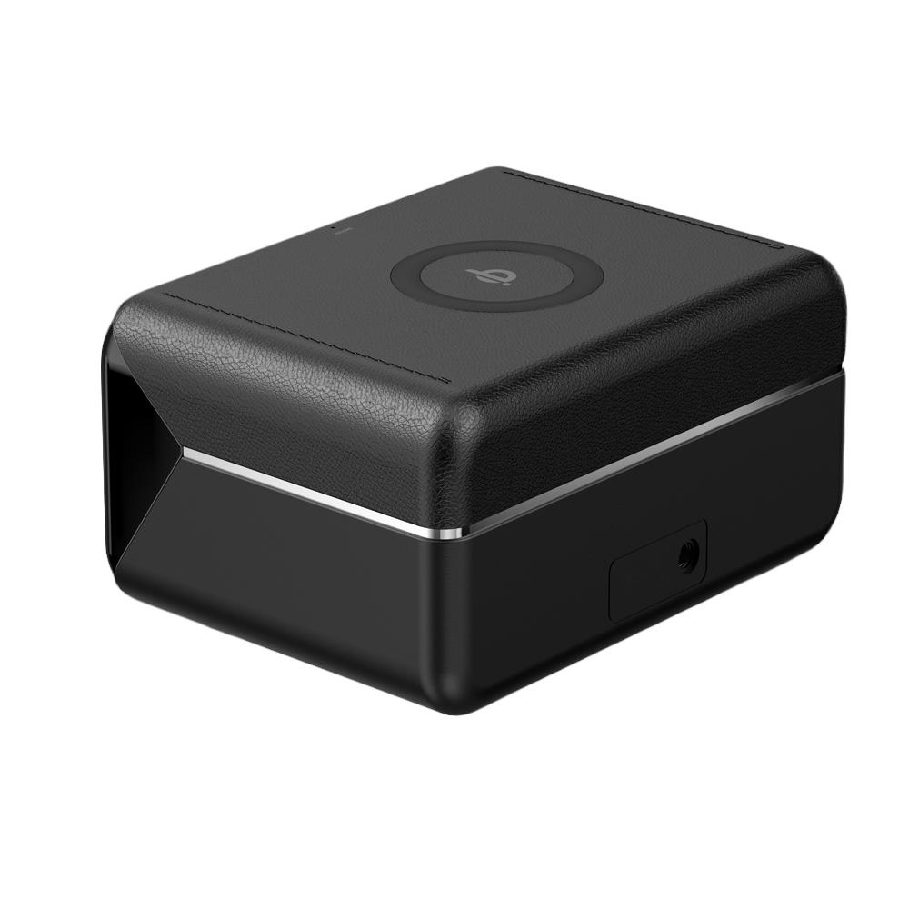 นาฬิกาตั้งโต๊ะดิจิทัล RIN 215270402 6X4 นิ้ว สีดำ