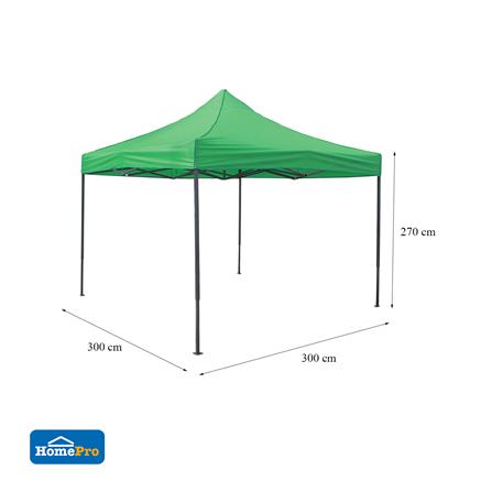 เต็นท์พับ ME LIVING 3x3 ม. สีเขียว_8
