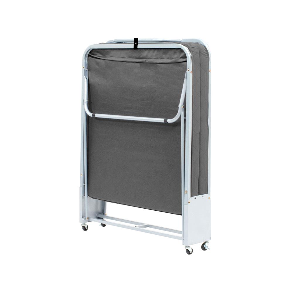 เตียงพับพร้อม TOPPER THAIBULL EZ-010 2108 สีเทา