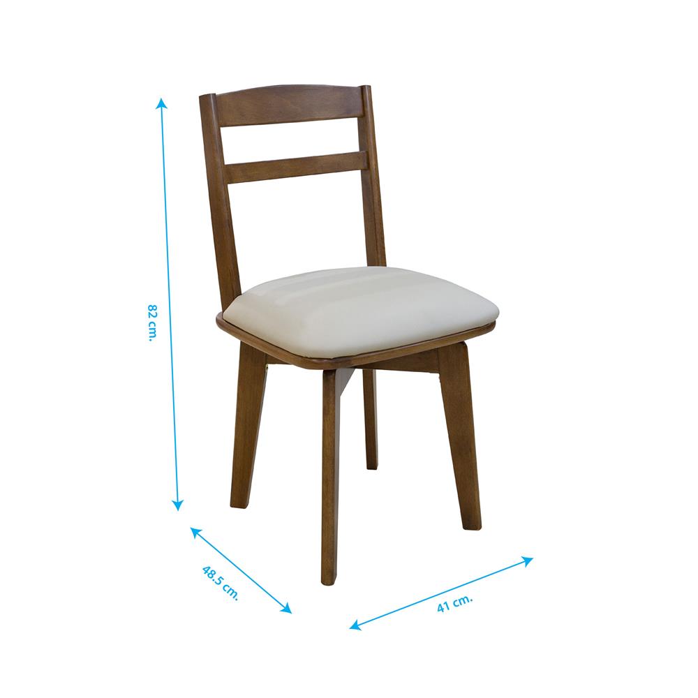 ชุดโต๊ะอาหาร 6 ที่นั่ง FURDINI KARAKED สีวอลนัท