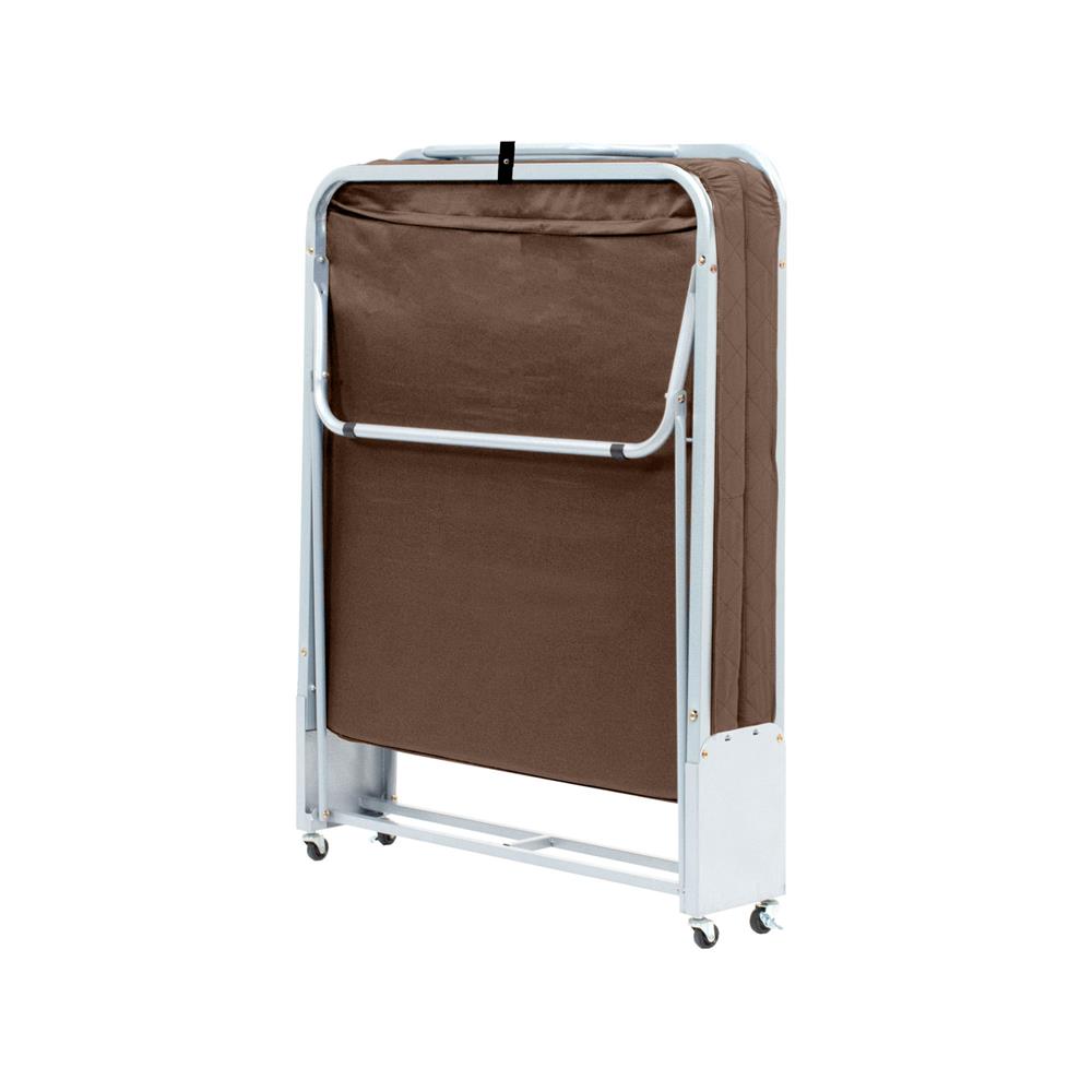 เตียงพับพร้อม TOPPER THAIBULL 2108 EZ-010 สีน้ำตาล