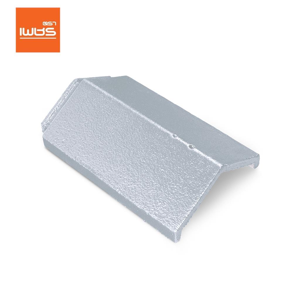 ครอบสันตะเข้อดามัส ตราเพชร 25x38.4 ซม. สีเทาอาร์กติก