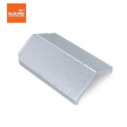 ครอบสันตะเข้อดามัส ตราเพชร 25x38.4 ซม. สีเทาอาร์กติก_0