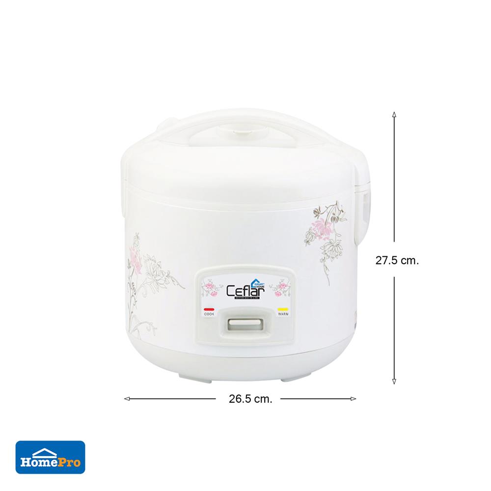 หม้อหุงข้าว MANUAL CEFLAR RC-180 1.8 ลิตร