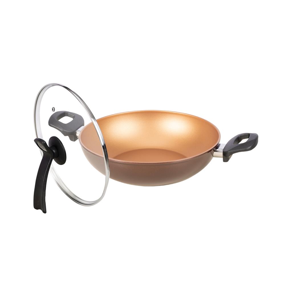 หม้อเกาหลีฝาแก้ว 26 ซม. SEAGULL GOLDEN IH