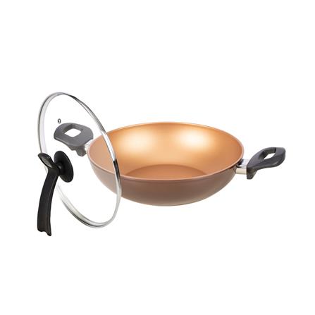 หม้อเกาหลีฝาแก้ว 26 ซม. SEAGULL GOLDEN IH_1